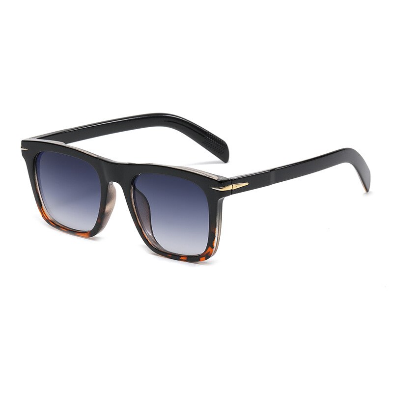 Classic Men's Square Sunglasses Fashion Brand Designer Rivet Retro Women Sun Glasses UV400 - Image 11