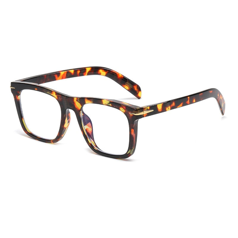Classic Men's Square Sunglasses Fashion Brand Designer Rivet Retro Women Sun Glasses UV400 - Image 13