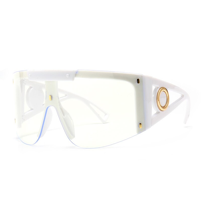46626 Oversized Luxury Goggle Sunglasses Men Women Fashion Shades UV400 Vintage Glasses - Image 10