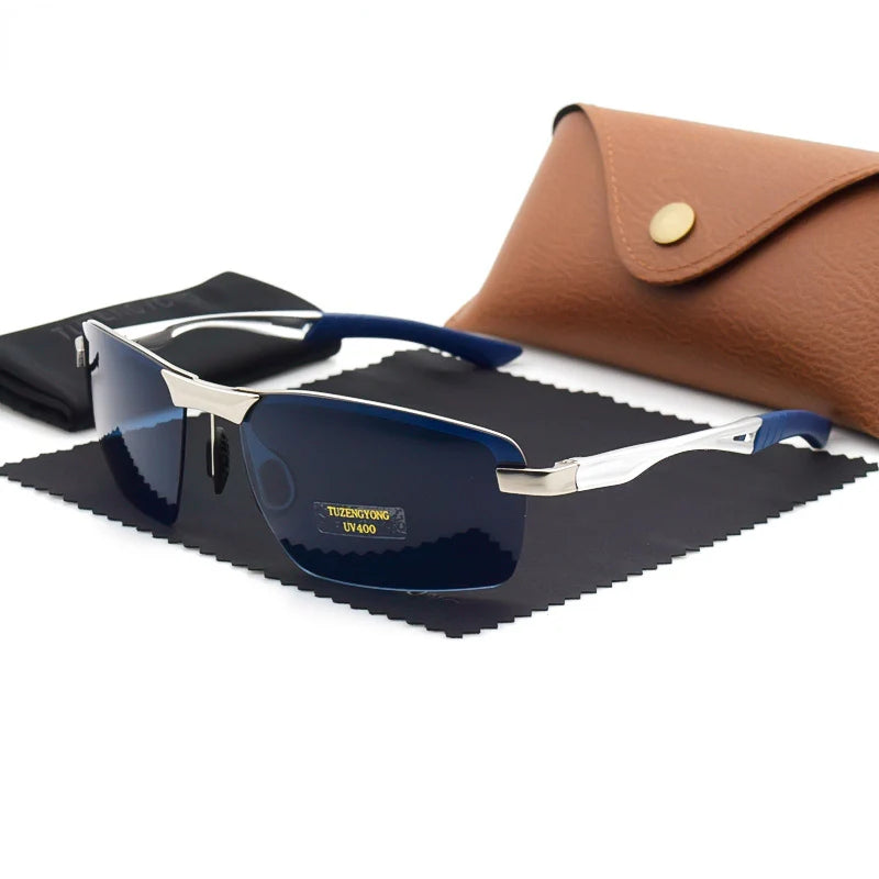 Men Polarized Sunglasses Aluminum Magnesium   Driving Glasses For Women Oculos masculino Male - Image 16