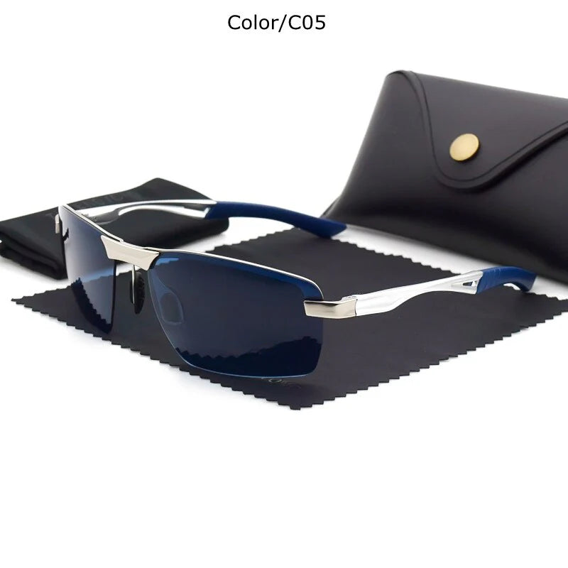 Men Polarized Sunglasses Aluminum Magnesium   Driving Glasses For Women Oculos masculino Male - Image 10