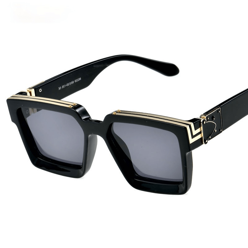 Square COOL Sunglasses Men Women Large Frame Glasses UV400 - Image 5