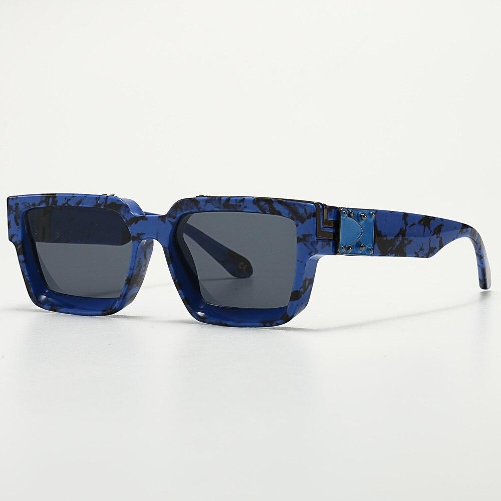 Square COOL Sunglasses Men Women Large Frame Glasses UV400 - Image 33