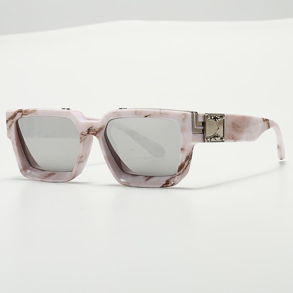 Square COOL Sunglasses Men Women Large Frame Glasses UV400 - Image 34