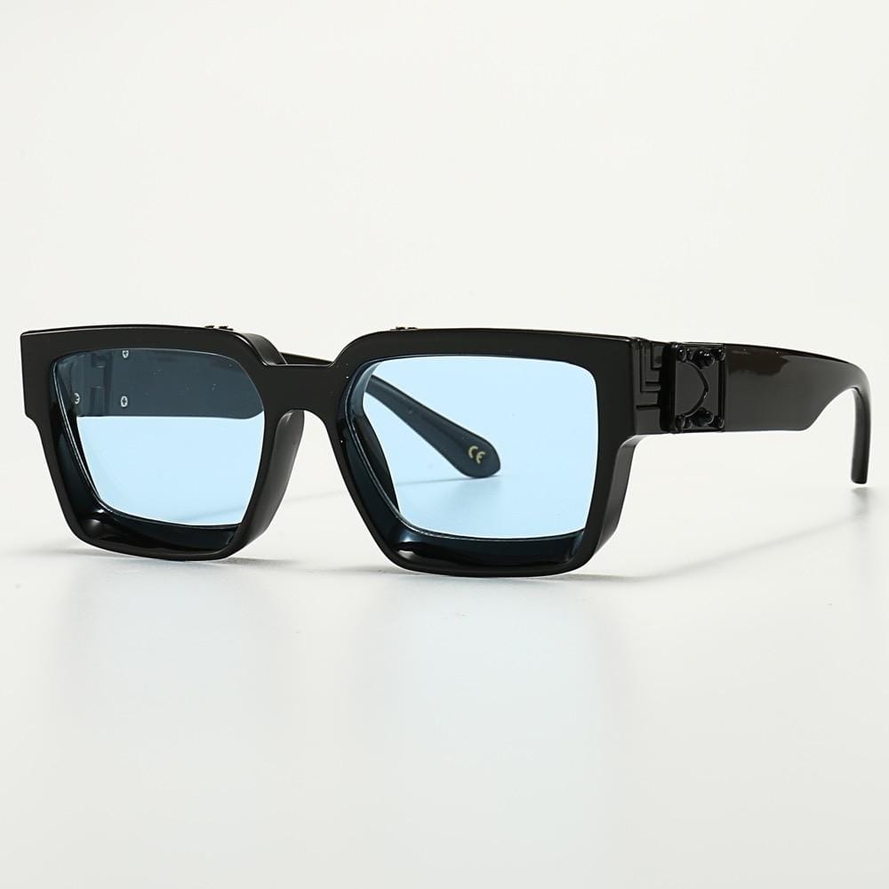 Square COOL Sunglasses Men Women Large Frame Glasses UV400 - Image 32