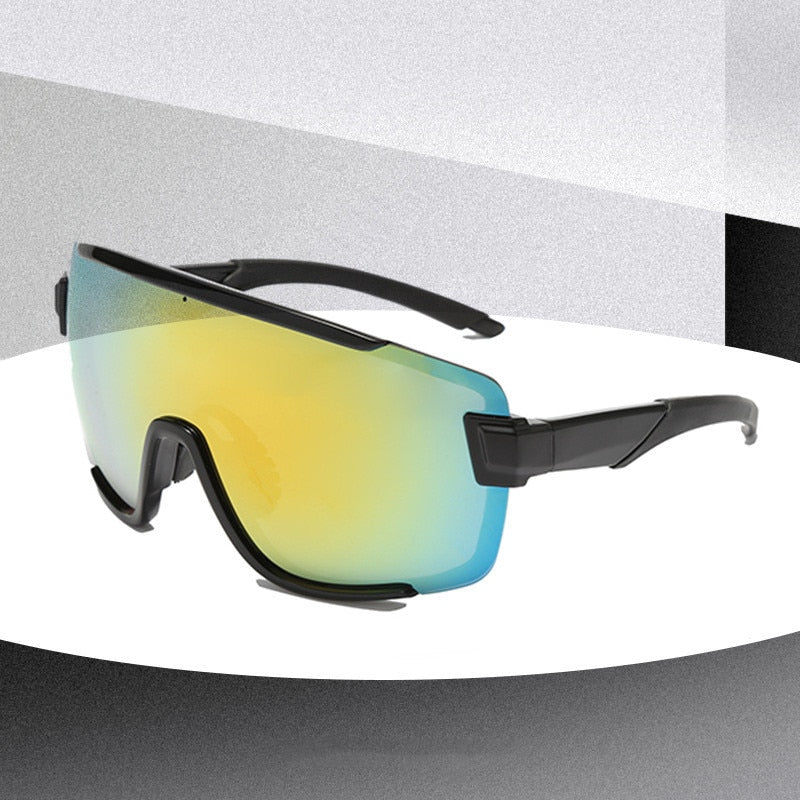 Oversized Classic Men Sunglasses Women One Piece Brand Design Windproof Sun Glasses Sports Shield Big Frame Male UV400 - Image 17