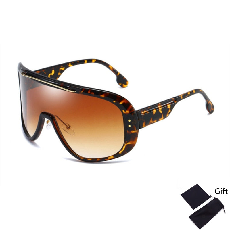 Oversized Classic Men Sunglasses Women One Piece Brand Design Windproof Sun Glasses Sports Shield Big Frame Male UV400 - Image 10