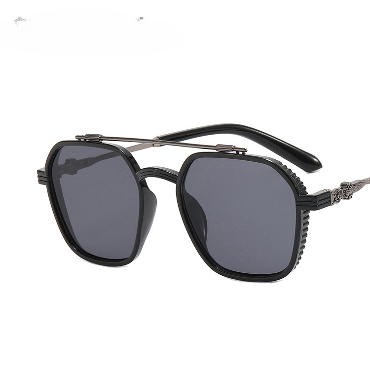 Double Beam Square Myopia Glasses  Men Women Retro  Anti Blue Ligh Nearsighted Prescription  Computer Eyeglasses - Image 7