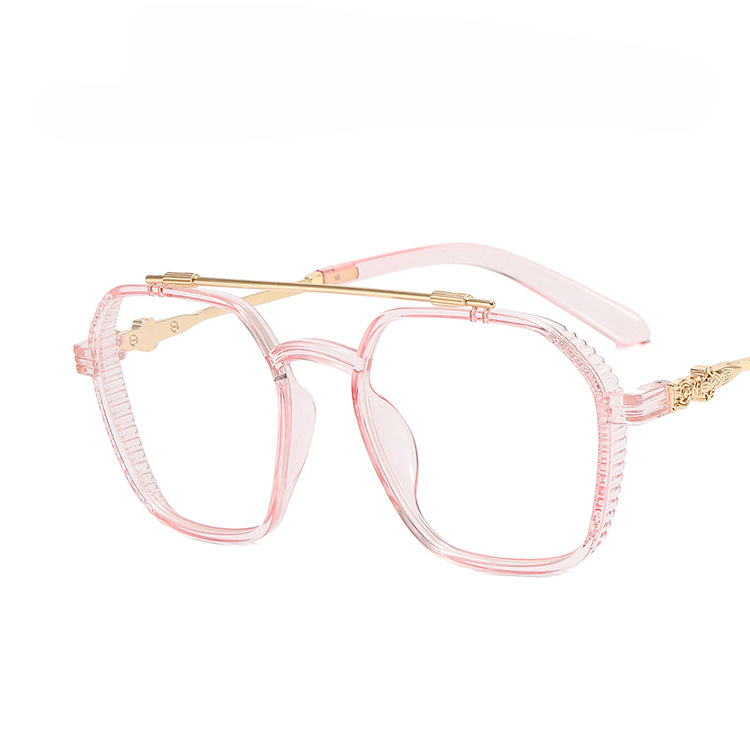 Double Beam Square Myopia Glasses  Men Women Retro  Anti Blue Ligh Nearsighted Prescription  Computer Eyeglasses - Image 10