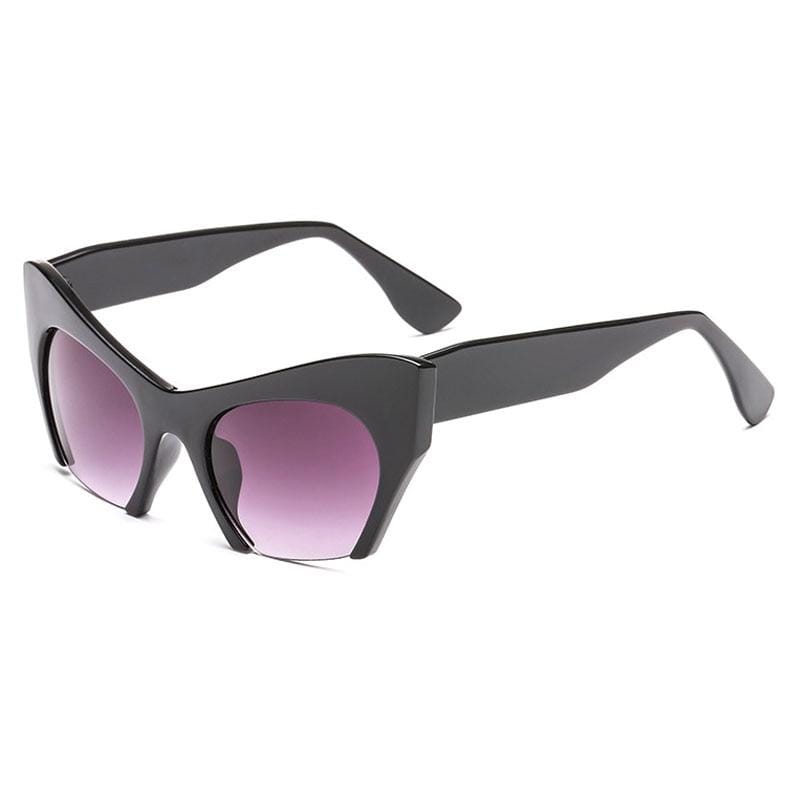 Fashion Retro Half frame Cat eye Women Glasses Frame Can Be Equipped with Myopia Prescription Lens Men Glasses Frame - Image 10