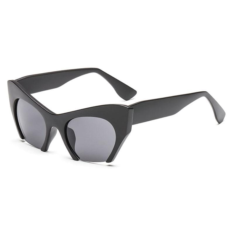 Fashion Retro Half frame Cat eye Women Glasses Frame Can Be Equipped with Myopia Prescription Lens Men Glasses Frame - Image 11