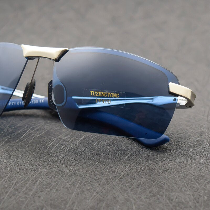 Men Polarized Sunglasses Aluminum Magnesium   Driving Glasses For Women Oculos masculino Male - Image 2