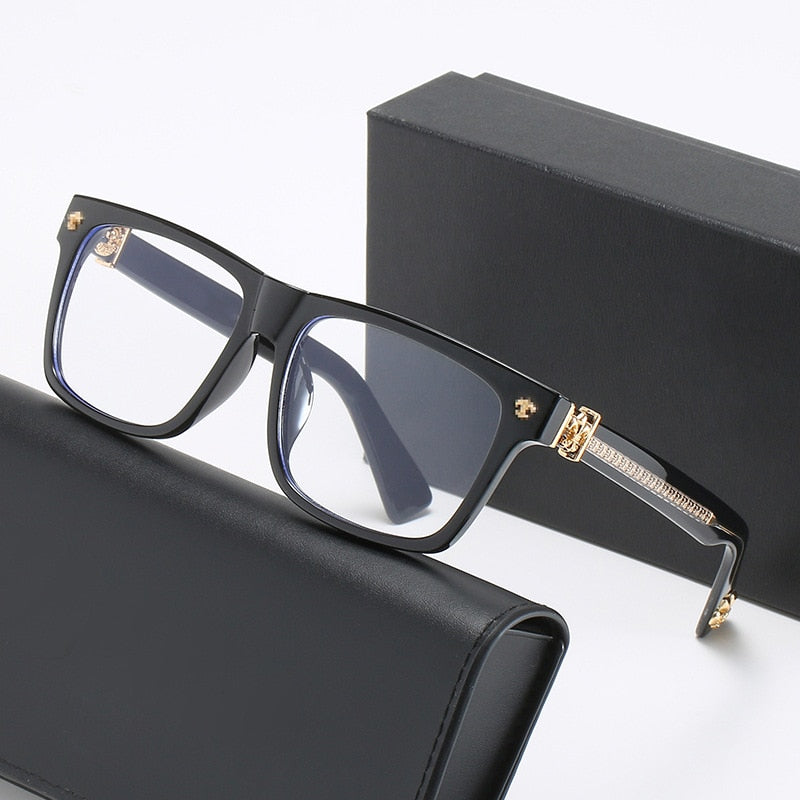 Rectangle Full Rim Optical Eyewear Frame Men Computer Anti Blue Ray Prescription Myopia Glasses Women Oculos De Sol - Image 2