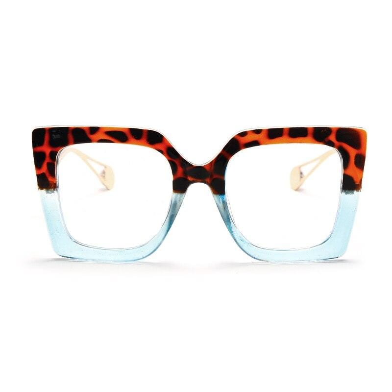 Vintage Glasses Women Men Square Clear Glasses Optical Anti Blue Light - Image 18