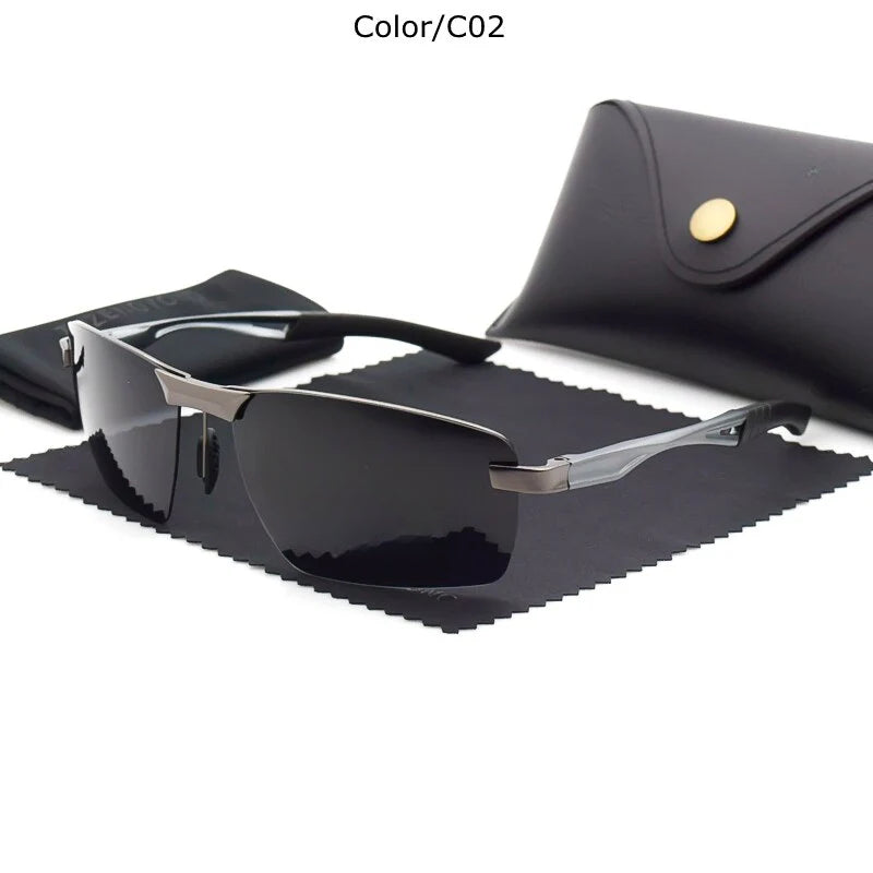 Men Polarized Sunglasses Aluminum Magnesium   Driving Glasses For Women Oculos masculino Male - Image 7