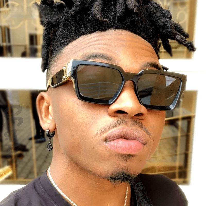 Square COOL Sunglasses Men Women Large Frame Glasses UV400 - Image 10