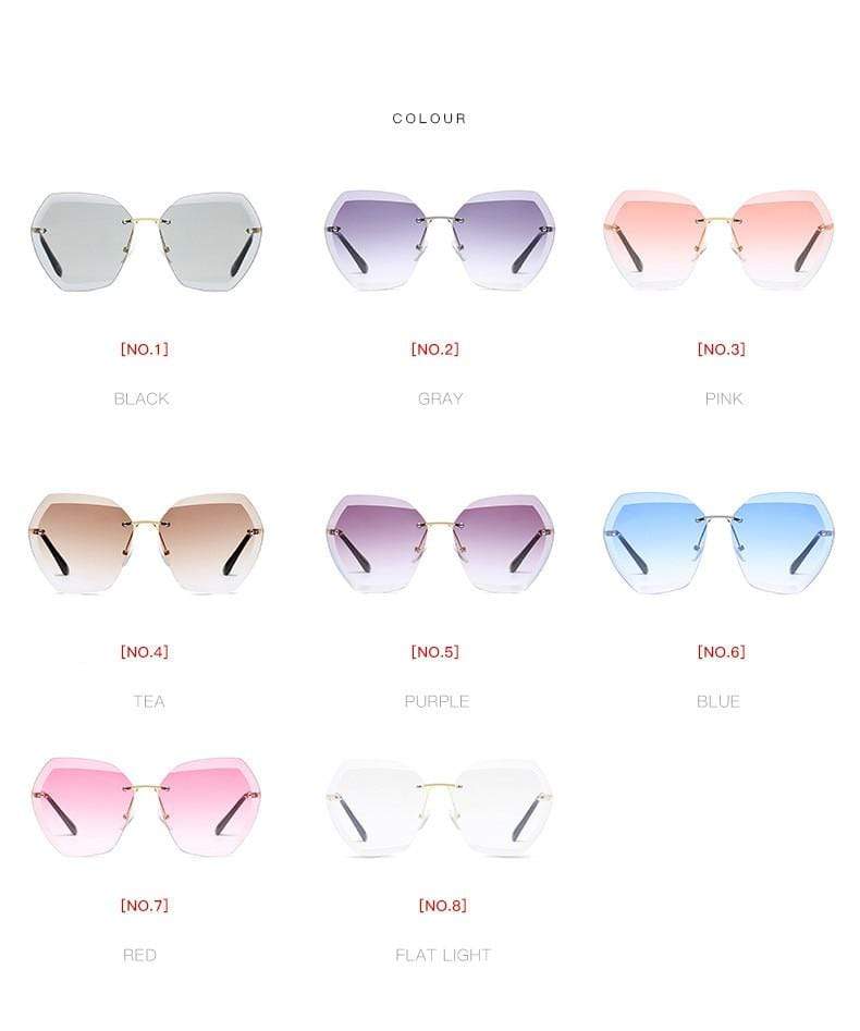 Oversized Vintage Shades Sun Glasses - Image 4