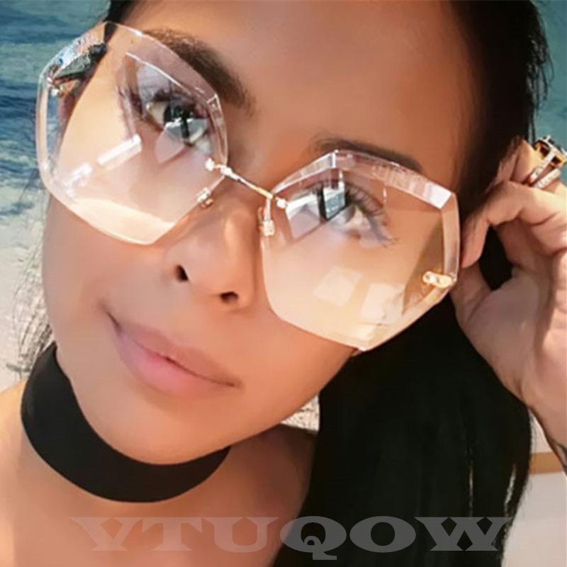 Oversized Vintage Shades Sun Glasses - Image 2