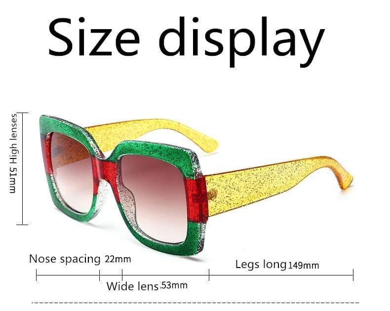 square ladies sunglasses - Image 5